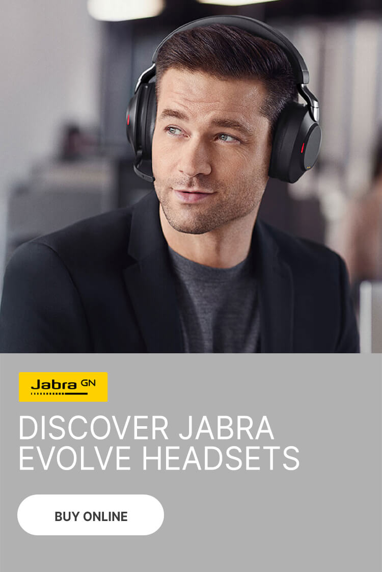  Jabra Evolve 30 II Wired Headset, Mono, MS-Optimized –  Telephone Headset with Superior Sound for Calls and Music – 3.5mm Jack/USB  Connection – Pro Headset with All-Day Comfort : Electronics