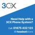 3CX Enterprise Telephone System Annual License - 64SC