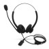 Vega Dual Ear Call Centre Headset with Noise Cancelling
