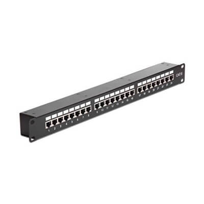 Panasonic NS700 19'' Patch Panel with 24 x 3SR Coupler Installed