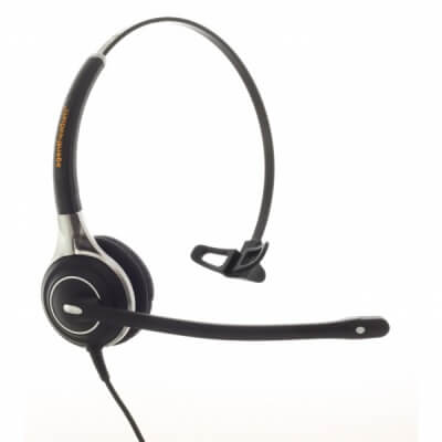 Agent AG-1 Monaural UC Noise Cancelling Headset PLX QD