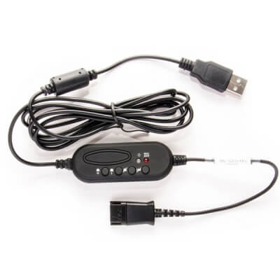 JPL BL-051+P - USB Adapter For Corded Headsets