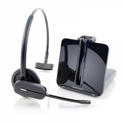 Polycom Soundpoint IP 670 Cordless Plantronics Headset + Lifter