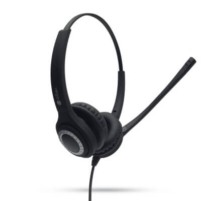 Vega Advanced Call Centre Headset with Noise Cancelling