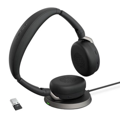 Jabra Evolve2 65 Flex USB MS Stereo Headset with Wireless Charging