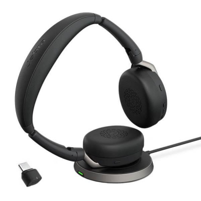 Jabra Evolve2 65 Flex USB-C MS Stereo Headset with Wireless Charging