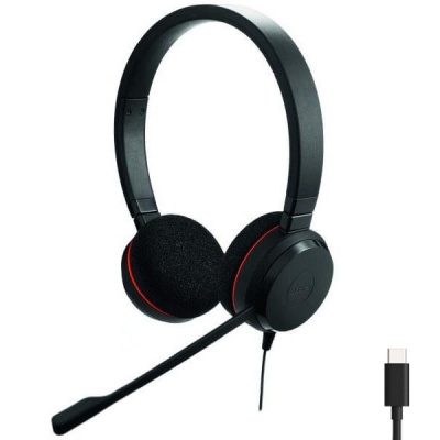 Jabra Evolve 20 Stereo MS USB-C Гарнитура
