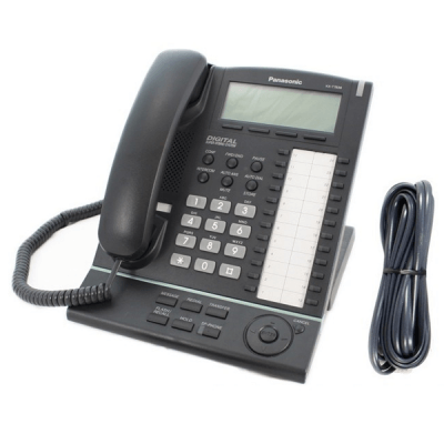 Panasonic KX-T7636B Telephone in Black