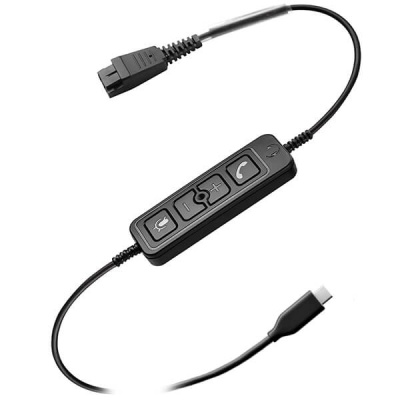 Vega USB-C QD Cable - UC MS For Plantronics Corded Headsets