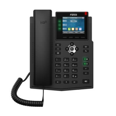 Téléphone IP haut de gamme PoE FANVIL X5U - Écran couleur