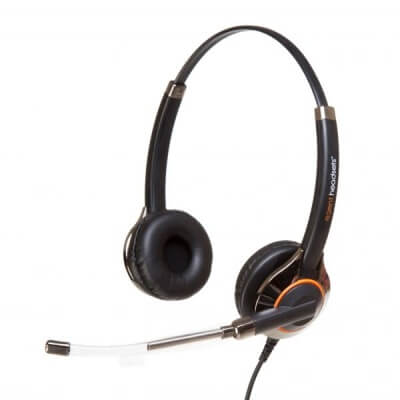 Agent 650 PLUS Duo Voicetube Headset - PLX QD