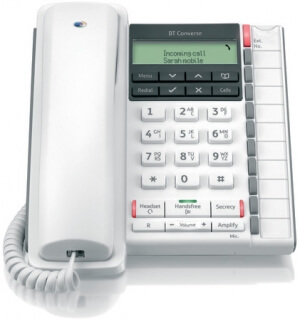 BT Converse 2300 Corded Telephone in White