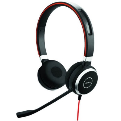 Jabra Evolve 40 MS Teams Certified Stereo USB Headset - Fully Refurbished