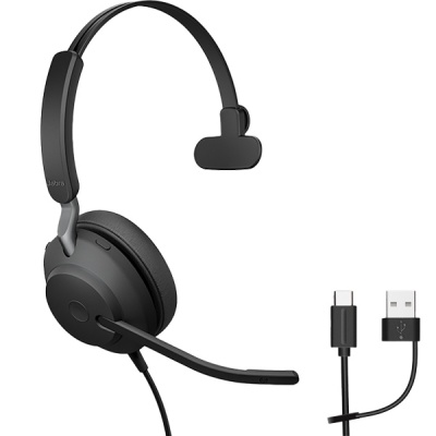 ヘッドホン Jabra evolve2 40 type-C Jabra Evolve2 40 USB-C UC Mono Headset | 24089-889-899 | Headset Store