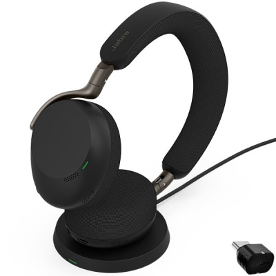 Jabra Evolve2 75 USB MS Teams Headset with Charging Stand | 27599