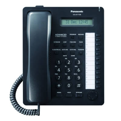 Panasonic KX-AT7730 Telephone in Black