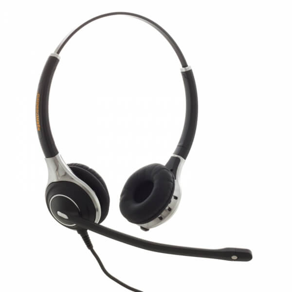Agent AG-2 Binaural UC Noise Cancelling Headset PLX QD
