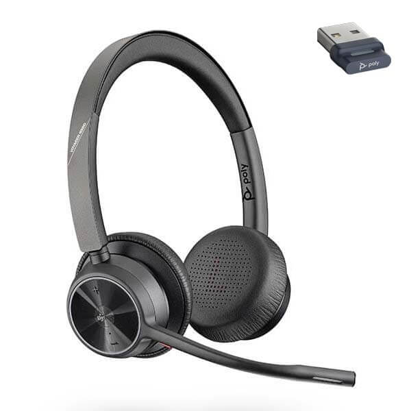 Poly Voyager 4320 UC USBA Microsoft Teams Headset, 21847502 Headset Store