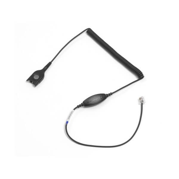Câble Sennheiser CLS 01 Pour Micro-casque - Longueur 1,2 M - Connecteurs Plaqués Or - Noir