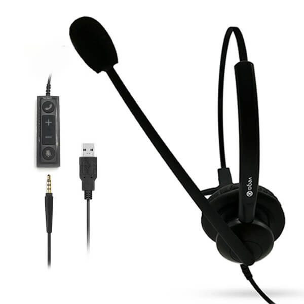 usb and 3.5 mm headset