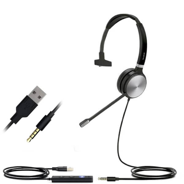 usb and 3.5 mm headset