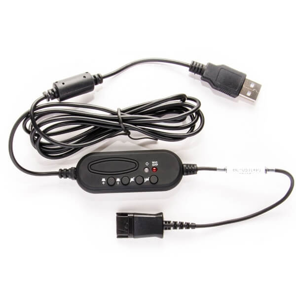 usb to phone headset adapter