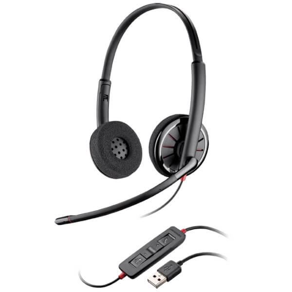 plantronics corded headset