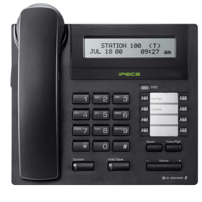 LG LDP-7008D Telephone in Black