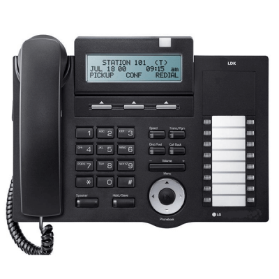 LG LDP-7016D Telephone in Black with LCD Display