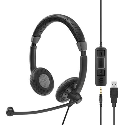 EPOS Sennheiser SC 75 USB MS Teams Certified Binaural Headset